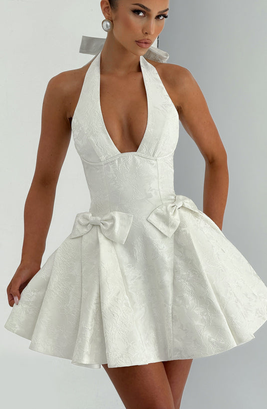 Jocelyn Mini Dress - Ivory